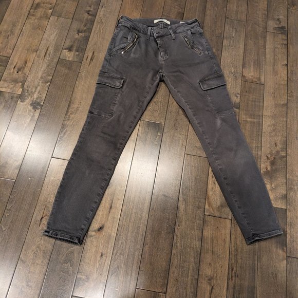Mavi  mid rise cargo skinny jeans - Picture 4 of 5
